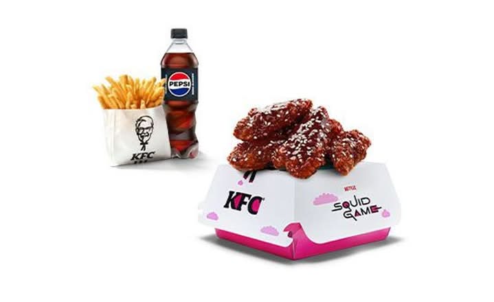 Korean Crispys Menü