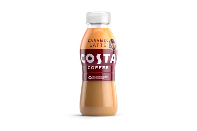 Costa Coffee Caramel Latte Bottle 330ml