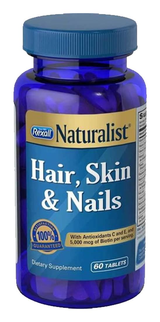 Rexall Naturalist Hair Skin & Nails Supplement Tablets (60 ct)