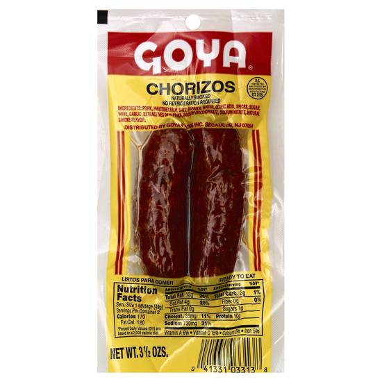 Goya Smoked Chorizos