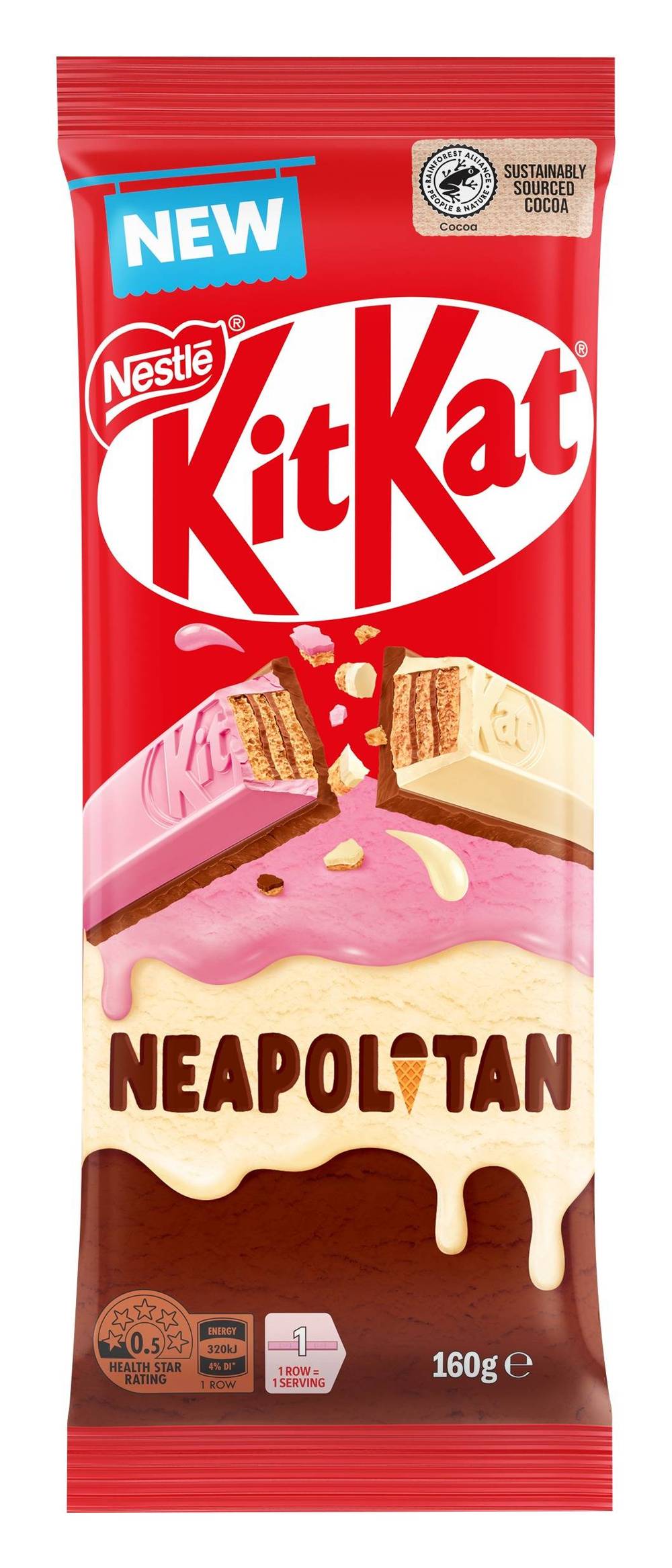 Kit Kat Neapolitan Block 160g