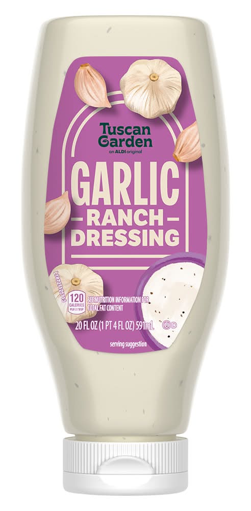 Tuscan Garden Garlic Ranch Dressing (20 fl oz)