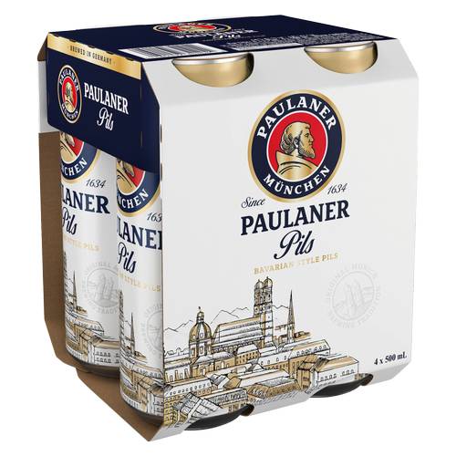 Paulaner Pils 4pk 16oz Can