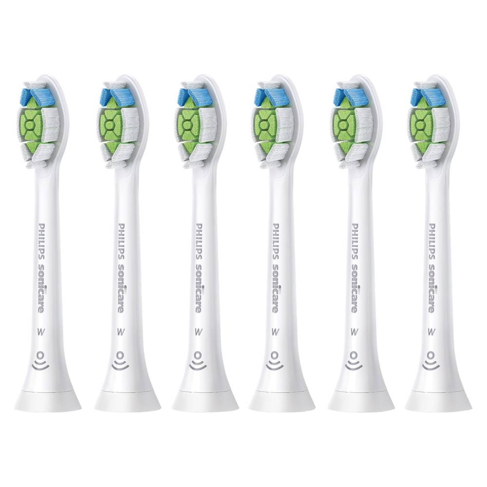 Philips Sonicare Diamondclean Brush Heads, 6-Pack, White