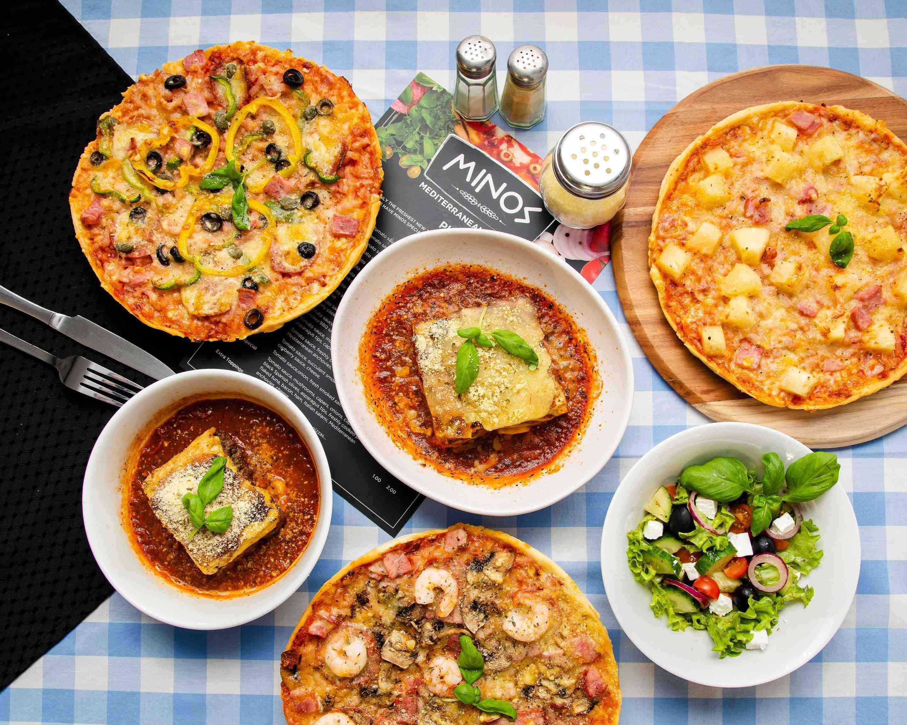 Order Minos Pizzeria Delivery Online Auckland Takeout Menu & Prices