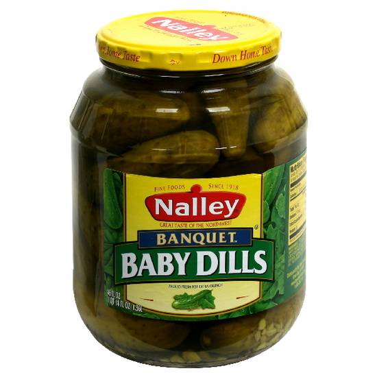 Nalley Pickles Banquet Baby Dills (46 fz)