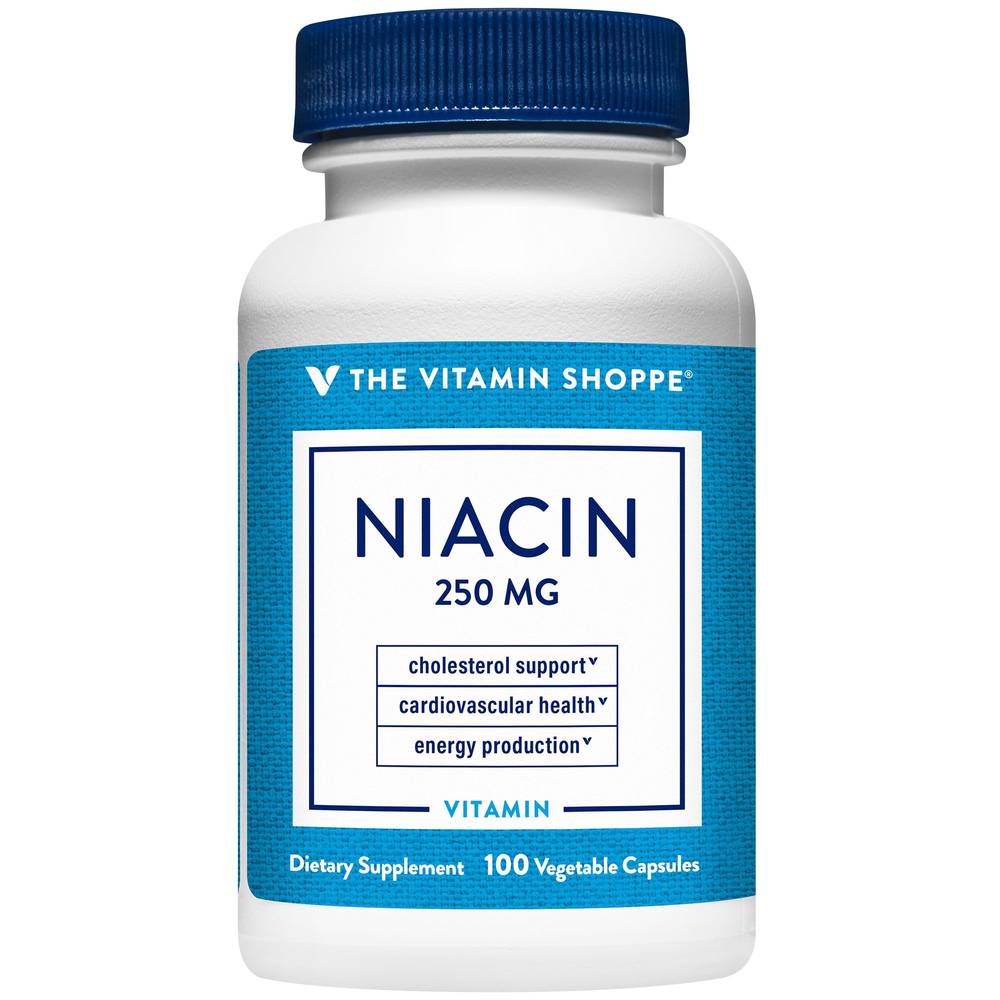 Niacin 250 Mg - (100 Capsules)
