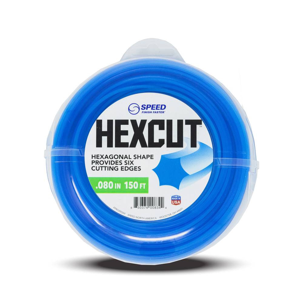 SPEED HexCut 0.080-in x 150-ft Spooled Trimmer Line | FPRO09269