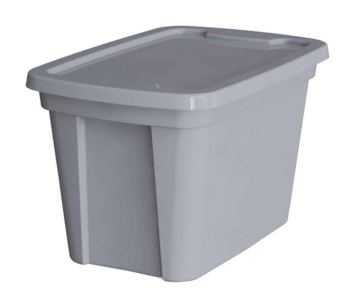 Sterilite Storage Tote Box, 18 Gal, Teal