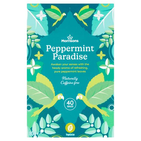 Morrisons Peppermint Paradise Bags (80g)