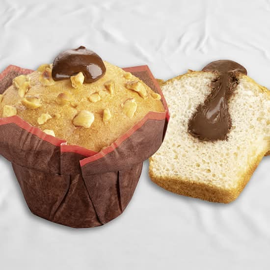 Muffin Fondant Noisette
