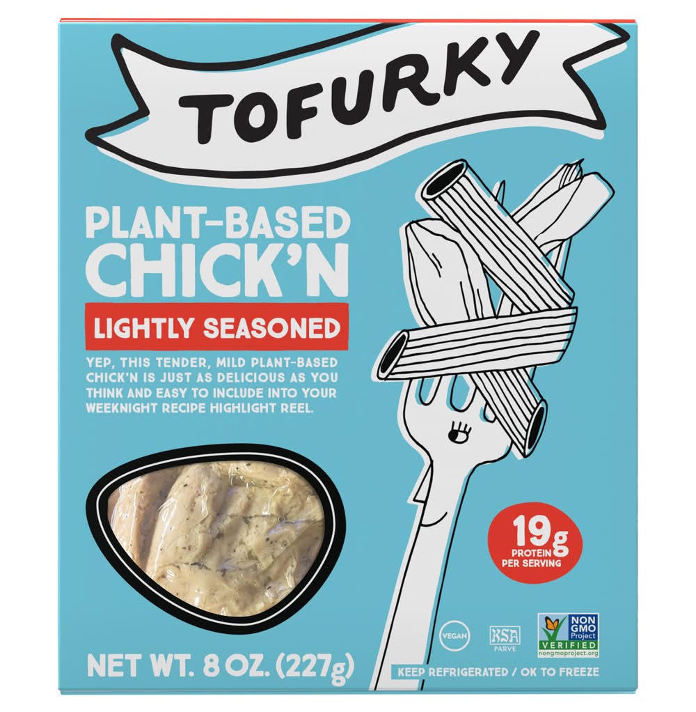Tofurky Plant-Based Lightly Seasoned Chick'n (8 oz)