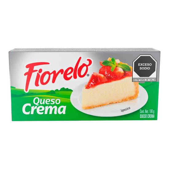 Fiorelo queso crema (caja 190 g)