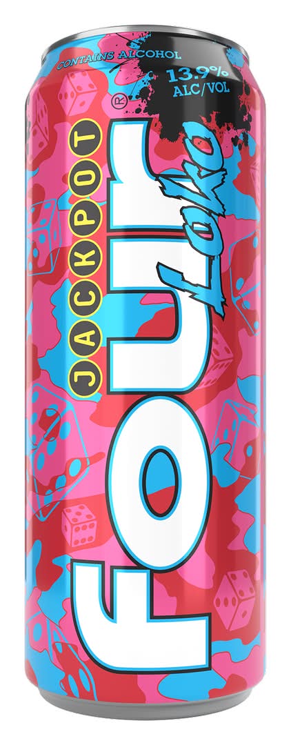 Four Loko Jackpot Malt Cocktail, Strawberry Daiquiri (23.5 fl oz)