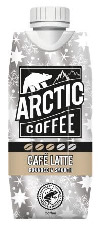 Arctic Coffee Cafe Latte, Rounded & Smooth Coffee (330ml)
