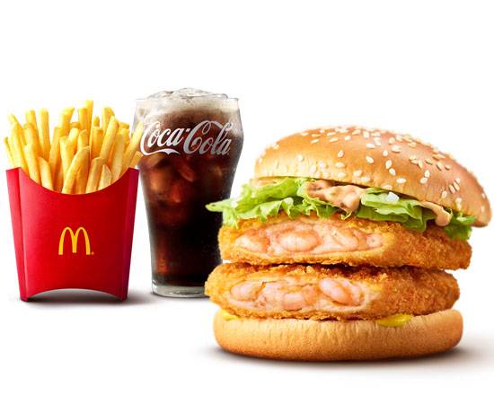 倍えびフィレオセット Bai Shrimp Filet-O Set