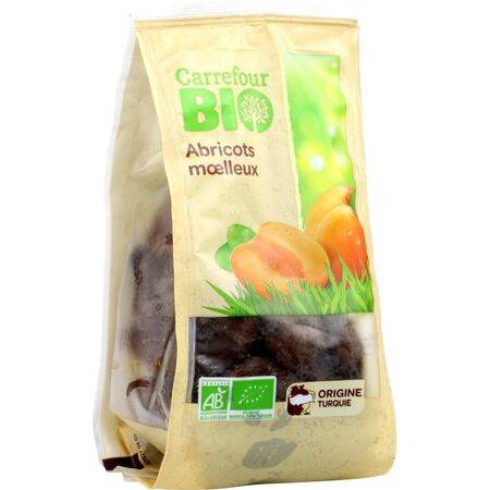 FID - Abricots secs moelleux Bio CARREFOUR BIO - le sachet de 250g