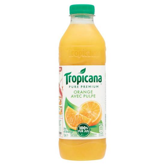Jus d'orange avec pulpe Tropicana 1l
