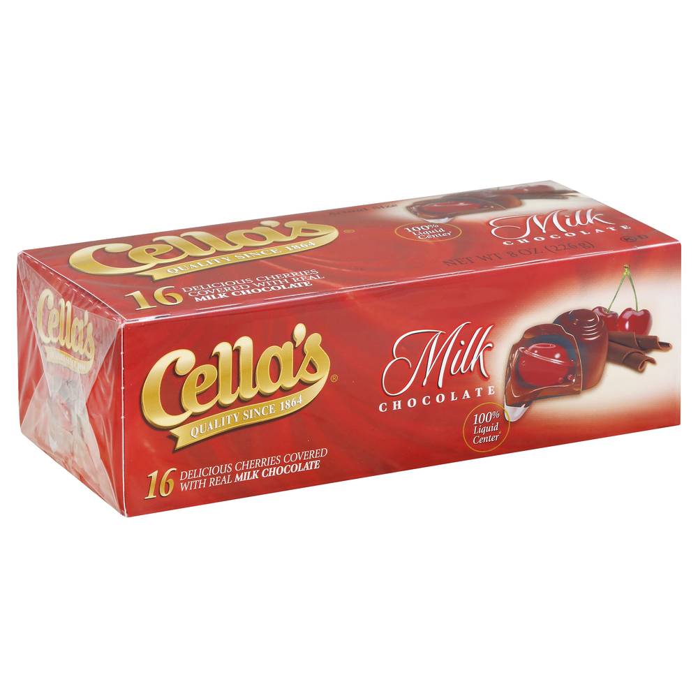 Cella's Cherries Covered With Real Milk Chocolate (16 ct)