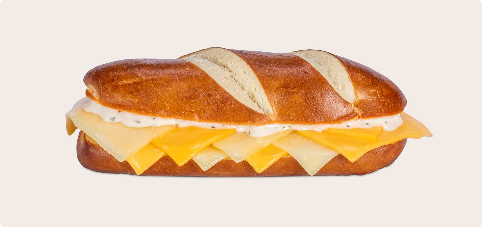 Cheese Pretzel Melt