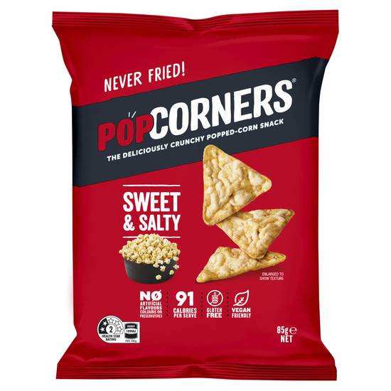 Popcorners Gluten Free Snacks Sweet & Salty 85g