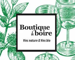 Boutique à Boire – vins nature & vins bio