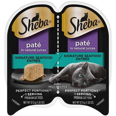 Sheba Perfect Portions Cat Food Signature Seafood Entree (2.6 oz, 2 ct)
