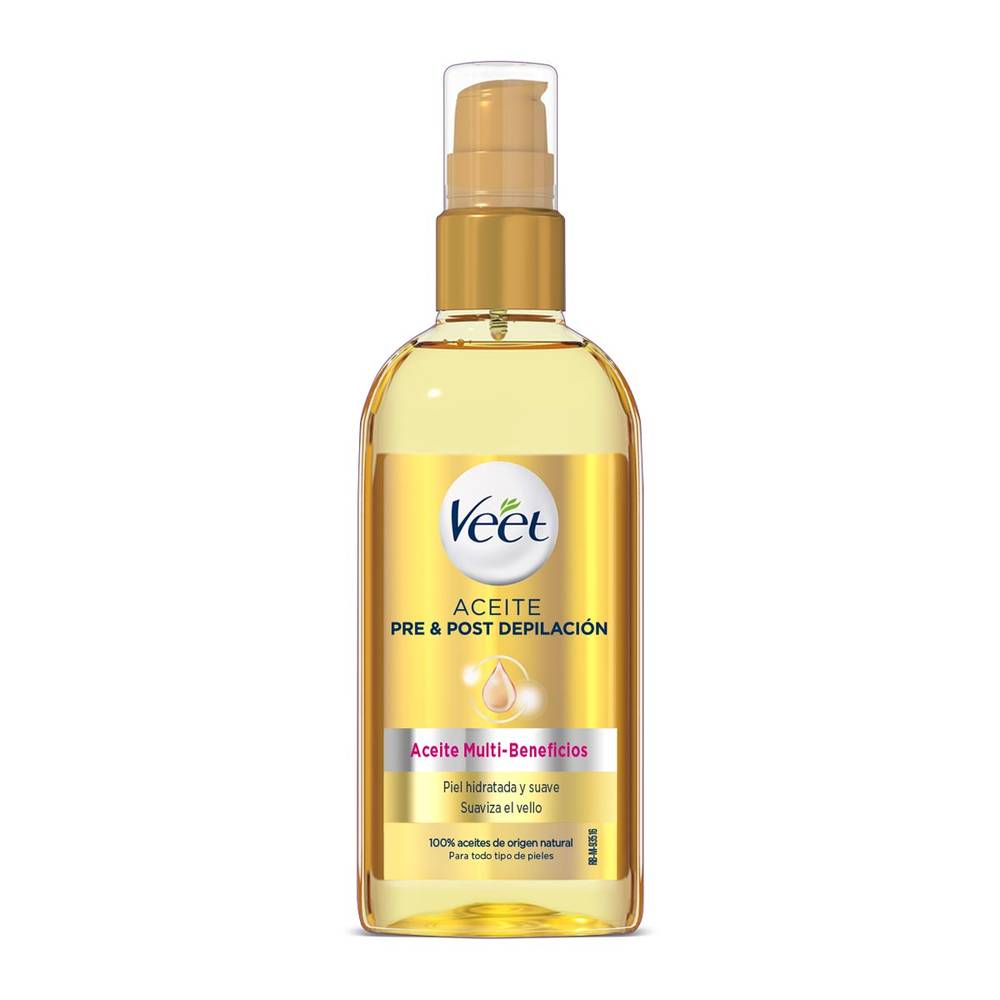 Aceite Pre & Post Depilación Multi-Beneficios VEET