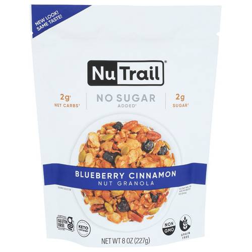 NuTrail Nut Granola, Blueberry Cinnamon (8 oz)