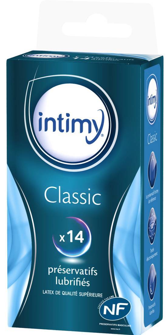 Classic, 14 préservatifs lubrifiés