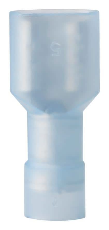 Gardner Bender 1/4 In. Fully Insulated Wire Disconnects In Blue (15-Pack)
