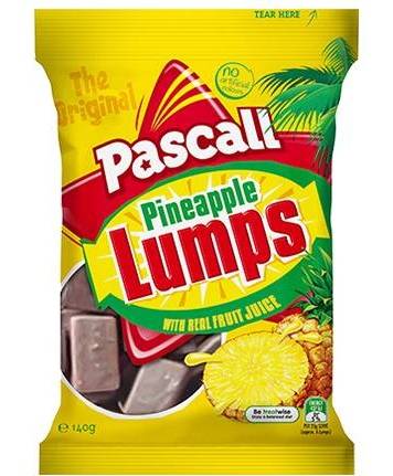 Pascall pineapple lumps 140g