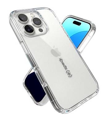 Speck GemShell MagSafe Phone Case for iPhone 16 Pro, Clear (150708-5085) |  Postmates