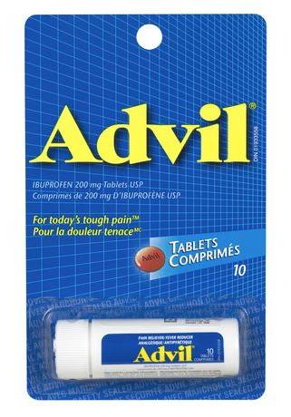 Advil Ibuprofen 200 mg Tablets (10 ct)