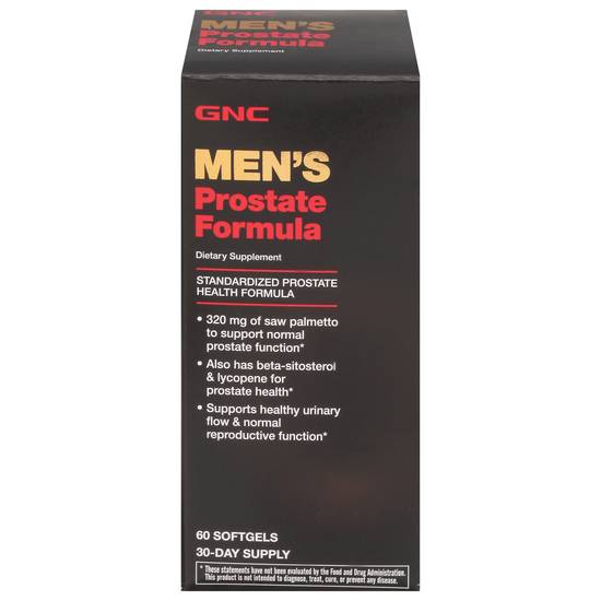 Gnc Men's Prostate Formula Softgels (60 ct)