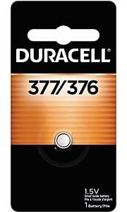 Duracell 377/376 Silver Oxide Battery, 2/Pack (5000982)