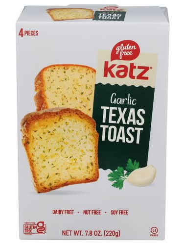 Katz Gluten Free Garlic Texas Toast