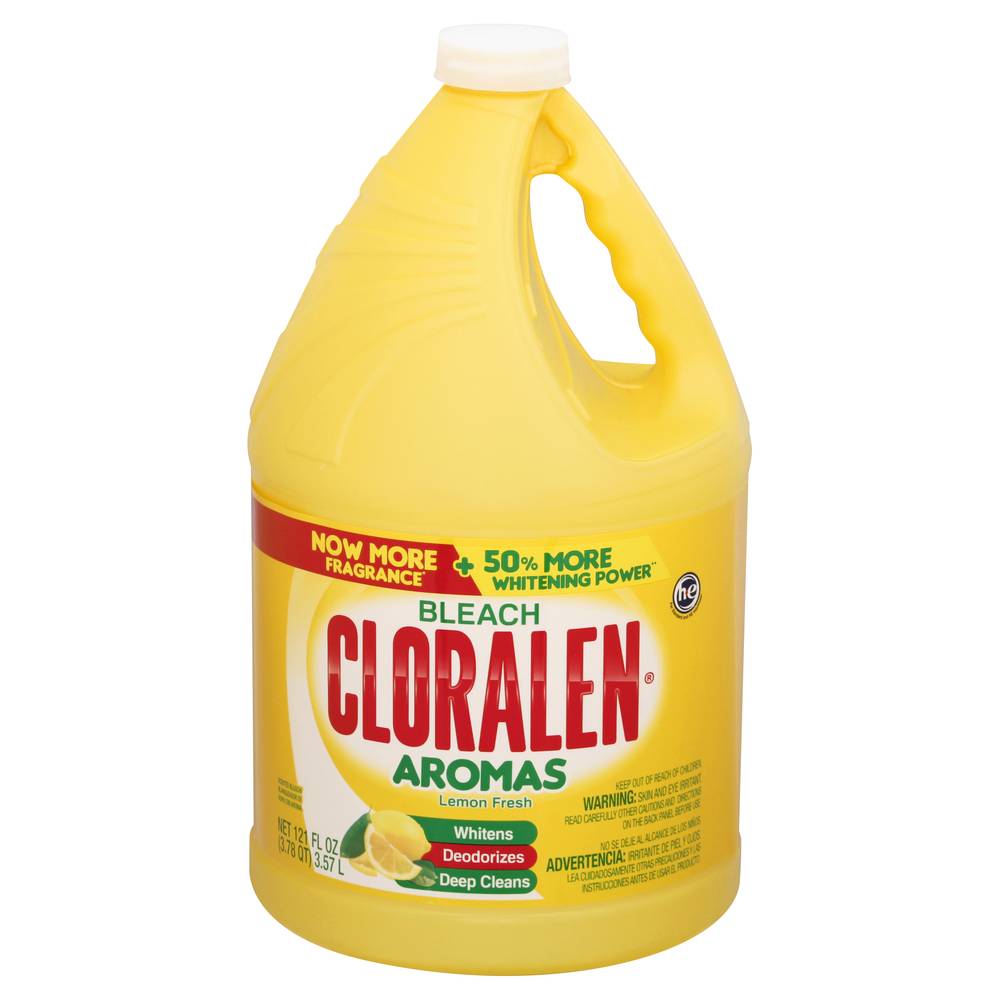 Cloralen Aromas Lemon Fresh Scent Bleach (121 fl oz)