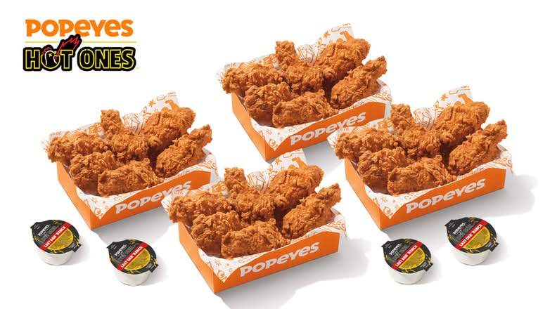 24pc Darin' Dab Ghost Wings