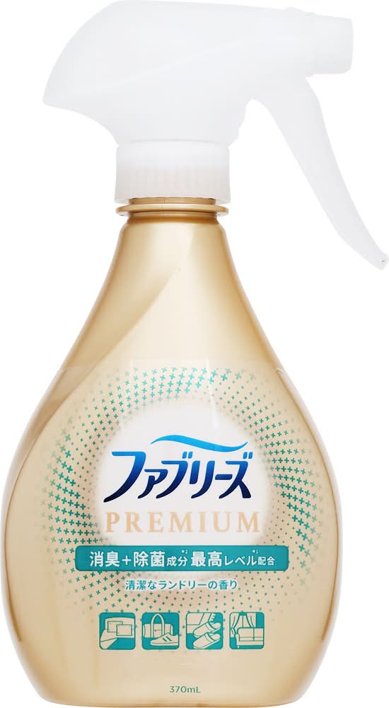 ファブリーズ プレミアム - 清潔なランドリーの香り (370mL)