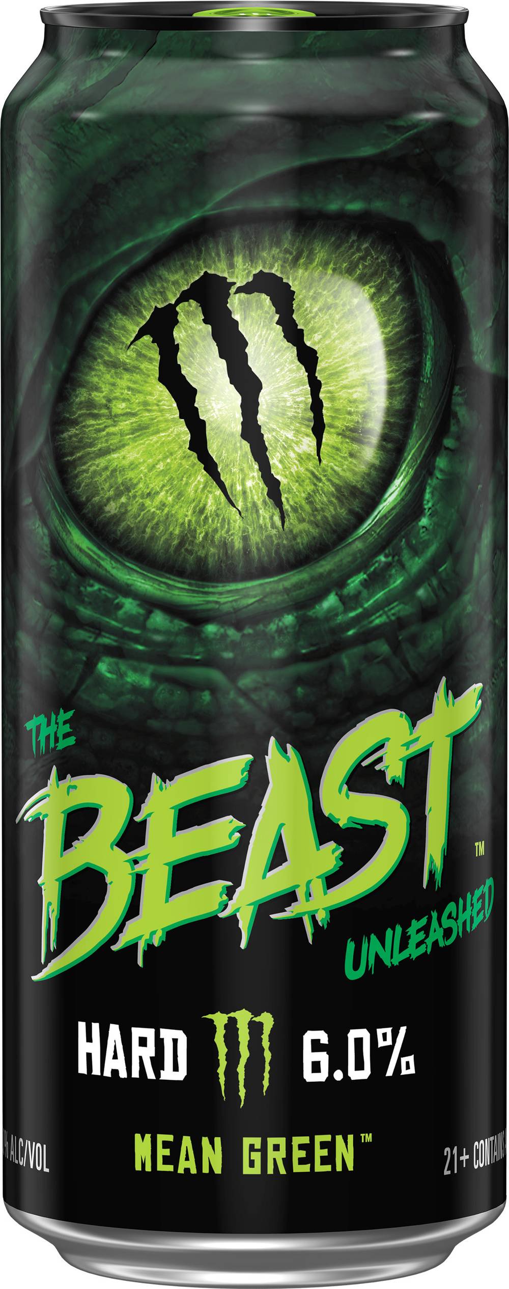 Monster Energy Beast Unleashed Hardseltzer (16 fl oz) (mean green)