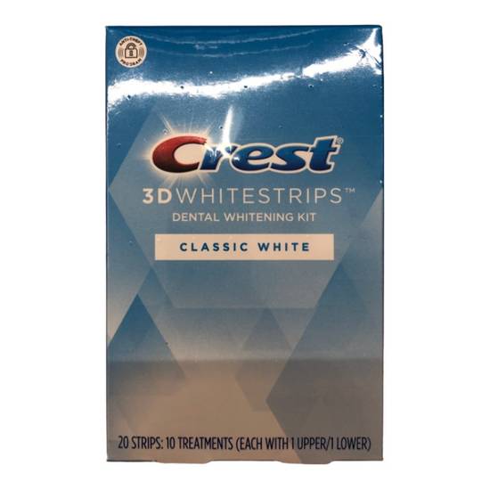 Crest 3d Whitestrips Classic White Dental Whitening Kit