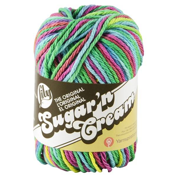 Lily Sugar 'n Cream Yarn - Psychedelic Ombre