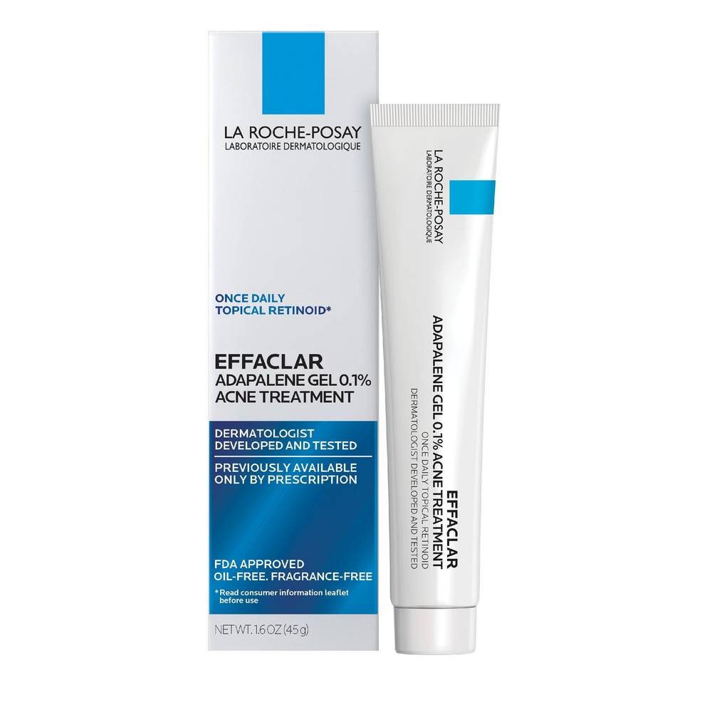 La Roche-Posay Effaclar Adapalene Gel Acne Treatment