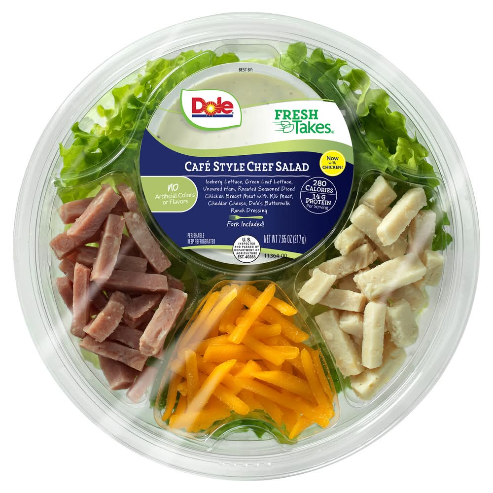 Dole Fresh Takes Cafe Style Chef Salad (7.65 oz)