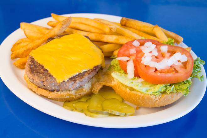 Order Cheeseburger food online from Bob And Edith'S Diner store, Alexandria on bringmethat.com