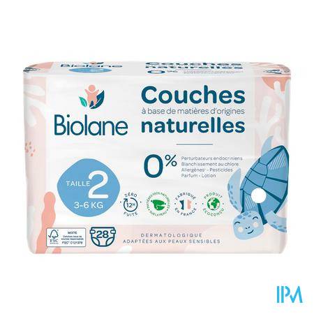 Biolane Expert Couche Ecologique T2 X28 Couche - Bébé