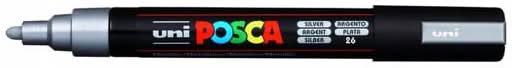 Posca Paint Marker Pc-5M Silver (0.2 oz)