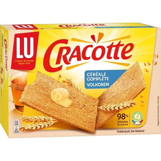 Cracotte céréales complètes Cracotte 250g