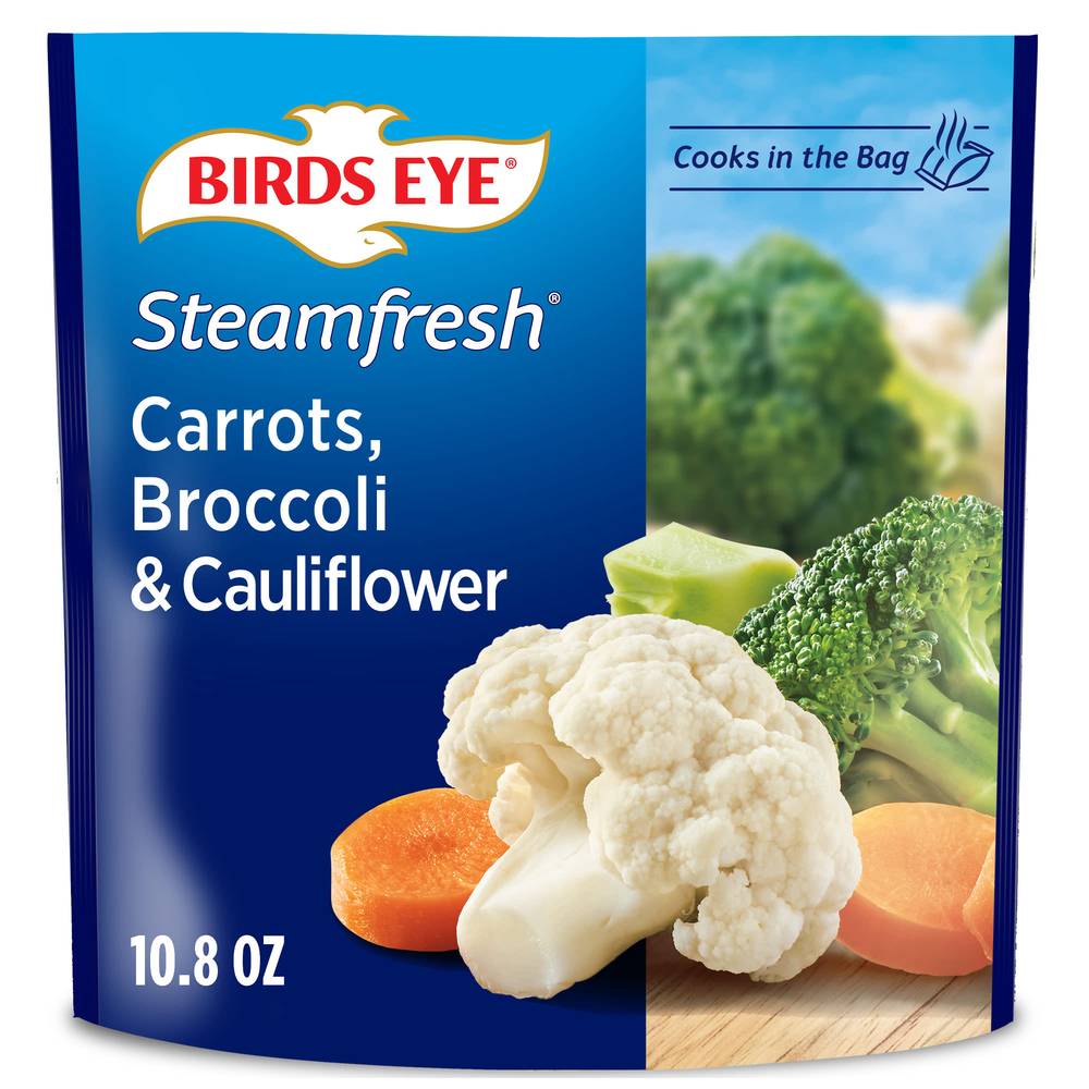 Birds Eye Broccoli Cauliflower and Carrots